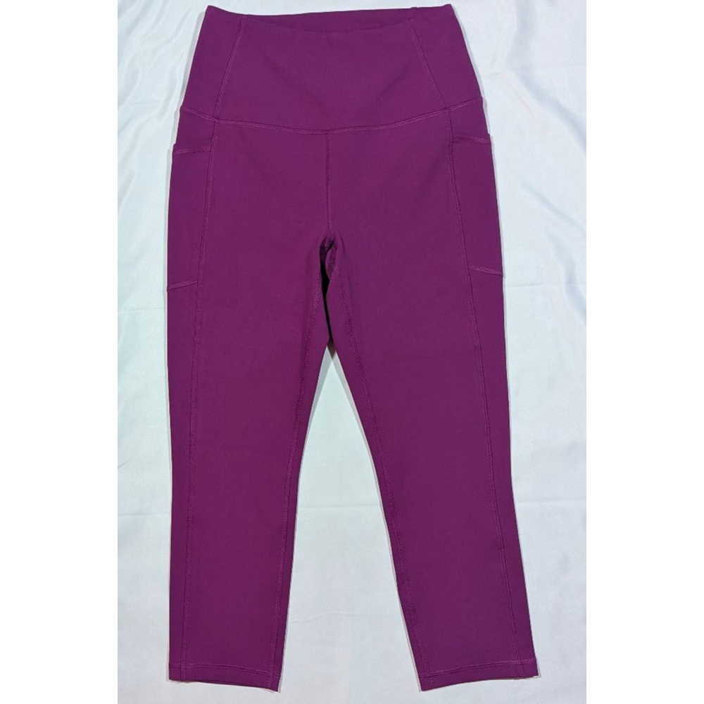 RBX Purple High Rise Cropped Leggings Small Athletic Pants